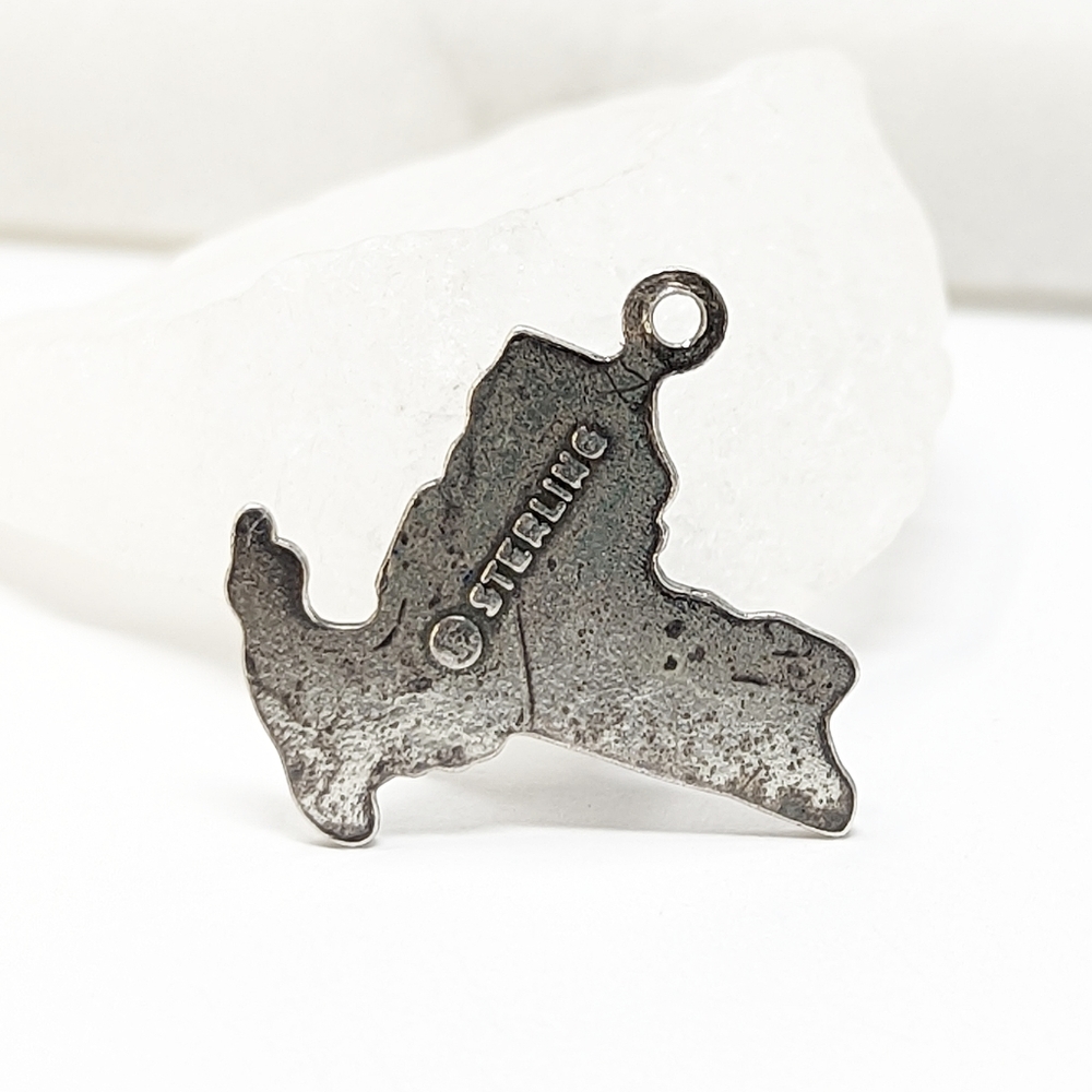 Vintage sterling silver 925 New York city state NYC charm Rochester Albany - Picture 2 of 3